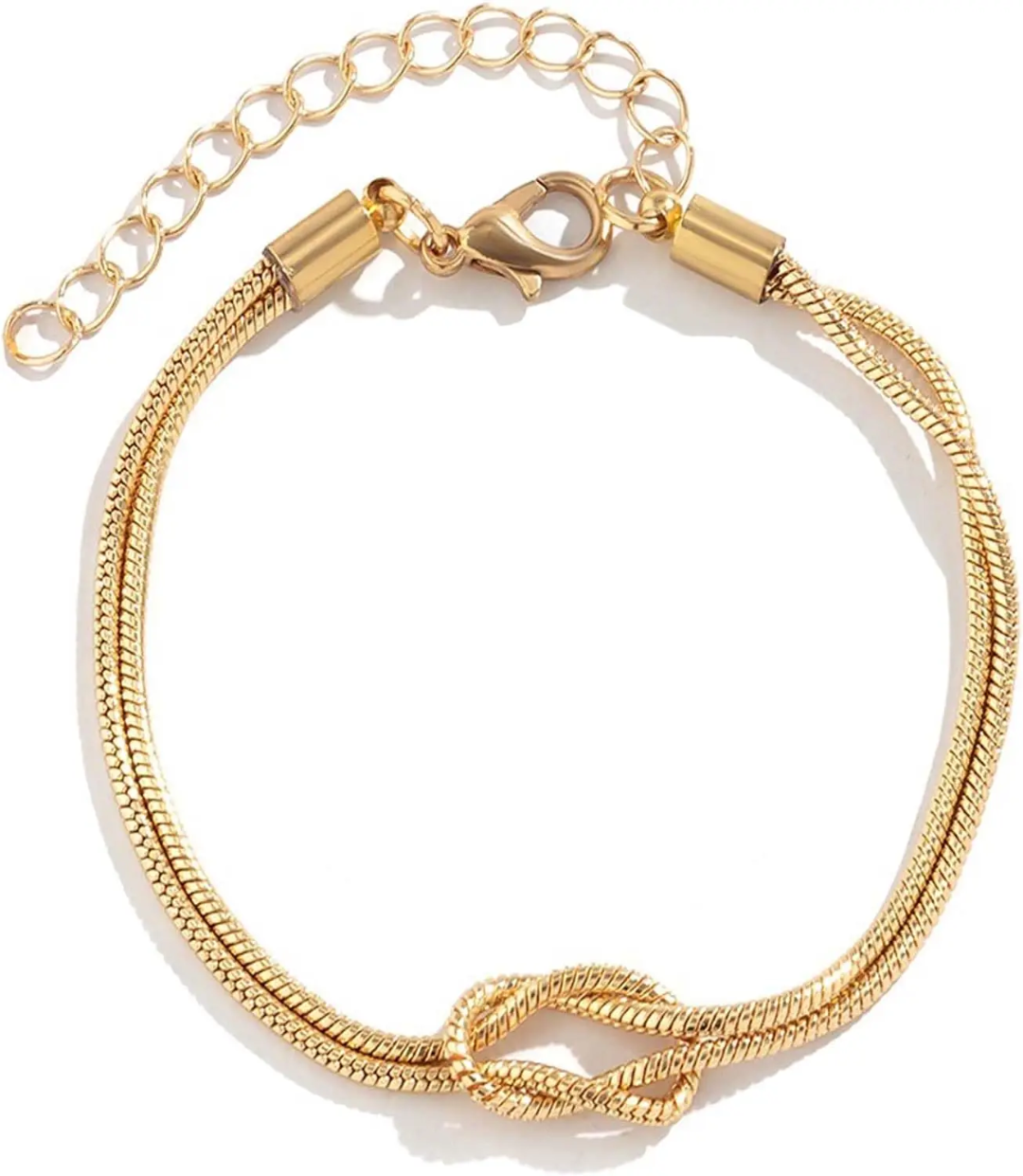 Love knot armbånd - guld